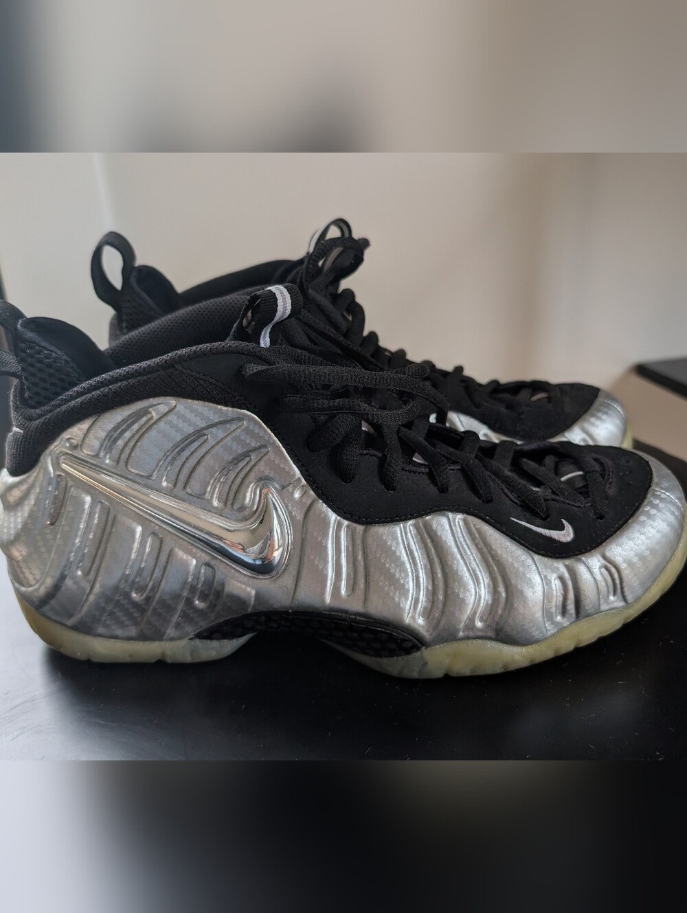 Nike Air Foamposite Pro "Silver Surfer" sneakers
